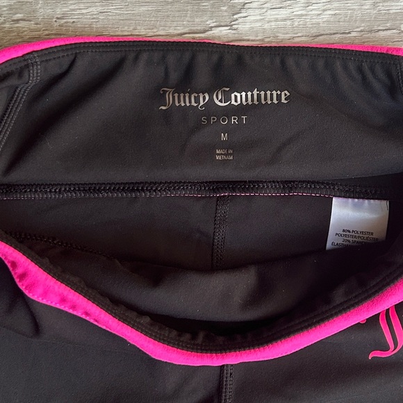๐ Contrast Piped High Waist Leggings Juicy Couture Medium NWT - Picture 9 of 12